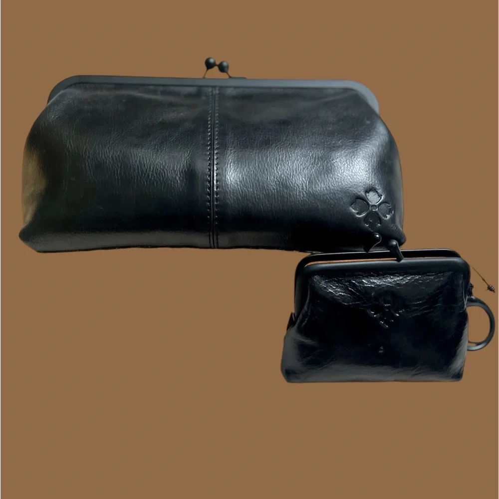 Patricia Nash Brown Gorgeous Zébra Haircalf Collection Set (Clutch & Wallet) - Picture 7 of 10